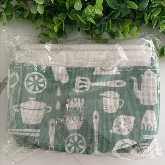 Over the Door Fabric Wall Kitchen Home Decor  Storage Kitchen Print NIP - Picture 3 of 3